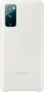 Чехол Silicone Cover для Samsung Galaxy S20 FE (белый)